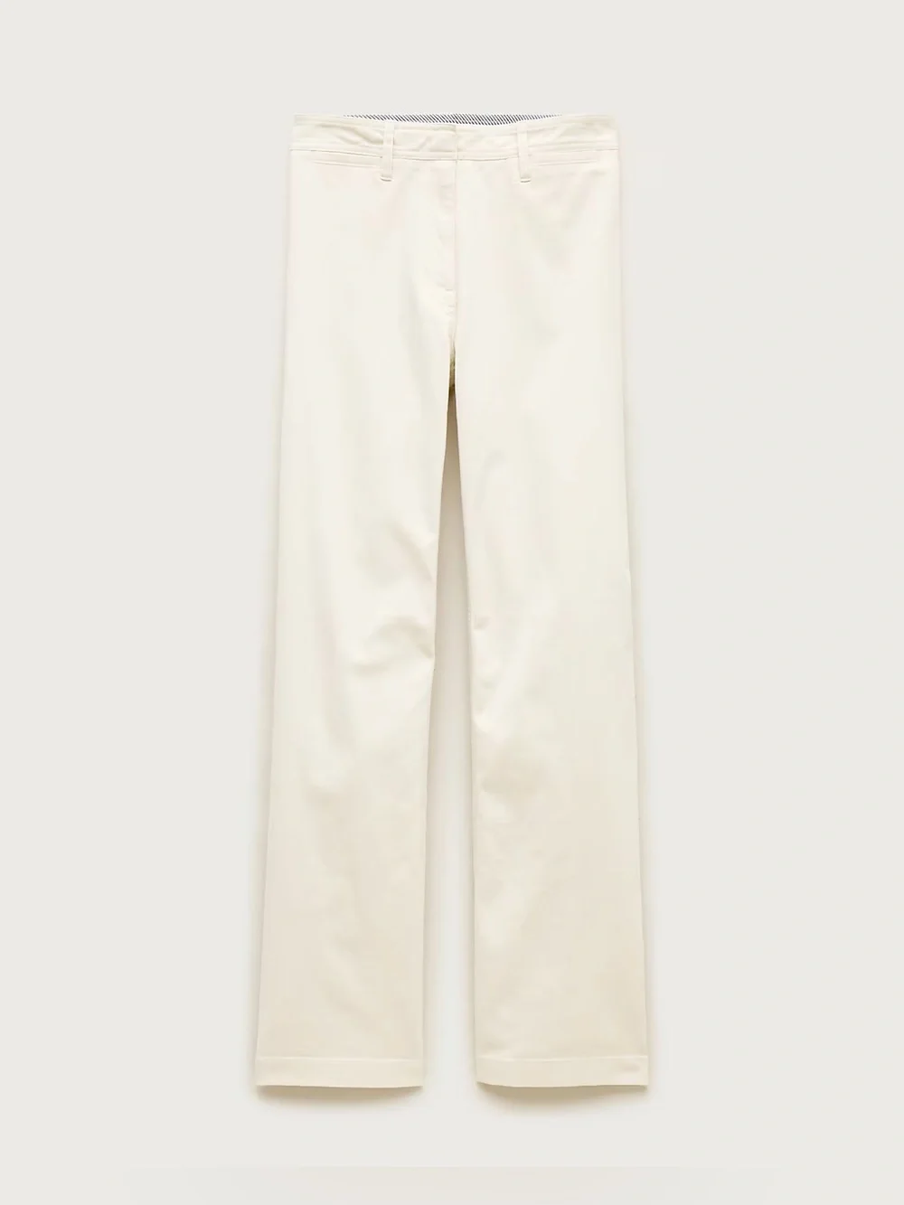 J.Crew Tall wide-leg trouser in chino in natural